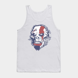 monkey with red tattoo Tank Top